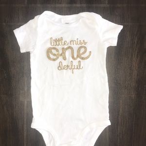 First Birthday Onesie